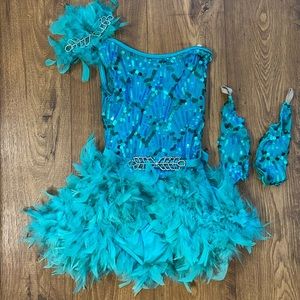 Girls dance costume